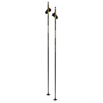 Bastones de esquí de fondo SWIX Dynamic D3 Pole - Ligero, fabricados en aluminio 6061, longitud ajustable, empuñadura ergonómica, correa ajustable, punta de tungsteno para mayor dur