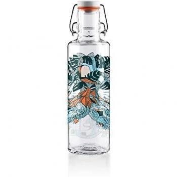 soulbottles Waterfall City Botella, Unisex Adulto, 600 ml