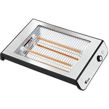 Thulos Tostador Plano de Acero Inoxidable TODOPAN, 600W TH-TP102.