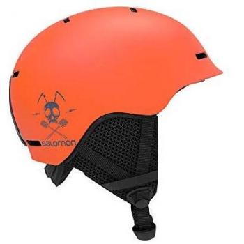 Salomon Grom Cascos de esquí, Unisex niños, Naranja