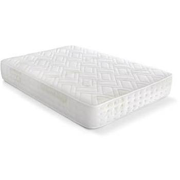 Colchón Orgánico Sleep One H22 - 150x190 cm | Firmeza Media Alta | Núcleo Bioform 45D Alta Densidad | Tejido Strech 100% Algodón Verde