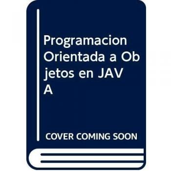 Programación Orientada a Objetos en JAVA