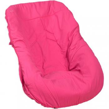 Funda de grupo 0 Fucsia con capota incluida y colchoneta Babyline Basic
