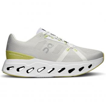 On Women's Cloudeclipse Running Sneakers - White Sand Low Top Trainers