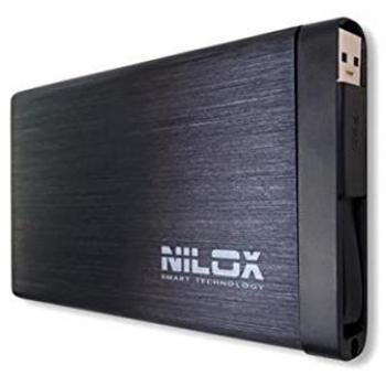 Nilox - Box USB 3.0 2.5p alluminio cavo
