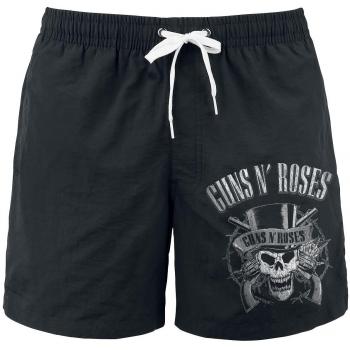 Guns N' Roses Top Hat Bañador Negro S