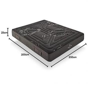 Colchón Simpur Dame Nuit - Muelles ensacados Deep Spring & HR S Memory - 25 cm Grosor - Silencioso - Soporte morfológico con firmeza progresiva - Ventilación Muy Alta | Disponibles en