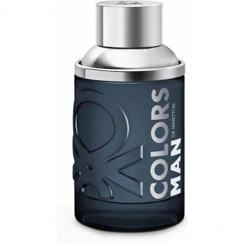 Benetton Colors Man Black 60ml Eau De Toilette Spray Fragrance For Him
