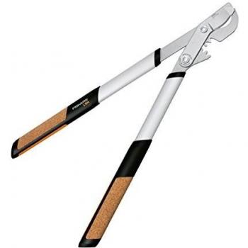 Fiskars Podadera, Cuchilla bypass Quantum para madera verde, Ø de corte: 3,8 cm, Longitud: 64 cm, Negro/Naranja, 1001438