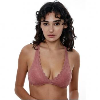 Bralette Halter Greta - Ash rose - L