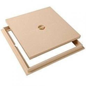 Tapa con marco Nicoll 30x30 cm