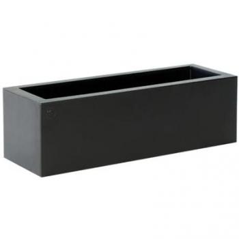 Jardinera Rectangular JARA de Polietileno Muy Resistente para Flores y Plantas, Interior y Exterior, Estilo Moderno (60x20 cm)