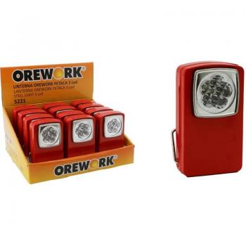 Linterna Petaca 5 LEDs Orework
