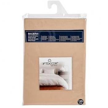 Sábana Bajera 135 cm Beige Suave (12 Unidades) - Mejor Precio y Calidad