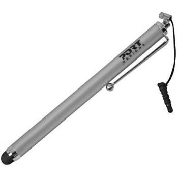 Port Designs 140212 - Puntero Stylus para tablet, color plateado