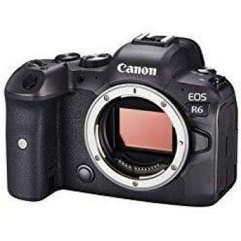 Canon EOS R6 Mirrorless Camera Body - 20.1 MP CMOS Sensor, 5472 x 3648 pixels, Black