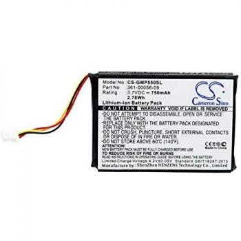3.7V 0.75Ah Liion Batería para Dog Collar Garmin PT 10