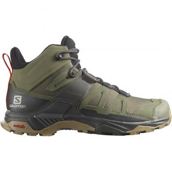 Salomon - Botas de montaña de hombre X Ultra 4 Mid GTX verde bosque - Talla 40(2/3)