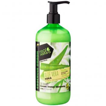Real Natura Champú Sin Sal Aloe Vera Hidra 500ml