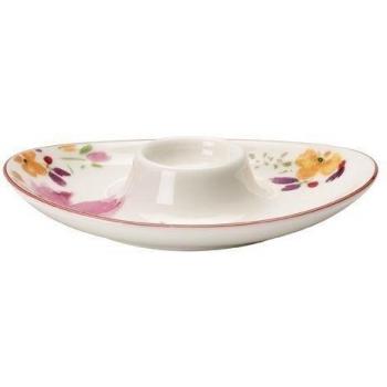 Huevera Villeroy & Boch Mariefleur Basic con soporte - 15 x 11 cm