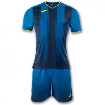 Joma Proliga Set de Juego Manga Corta, Hombre, Royal/Marino, XL