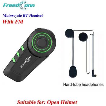Auriculares Bluetooth Freedconn KY para motocicleta, resistentes al agua, manos libres con FM y micrófono