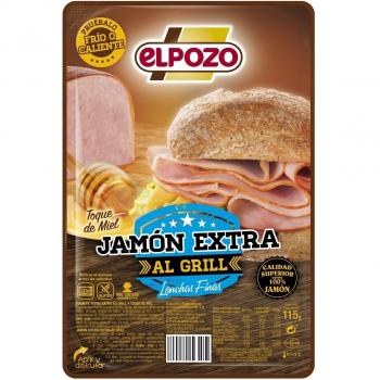 ElPozo Jamón Extra Al Grill Lonchas - 115 gr