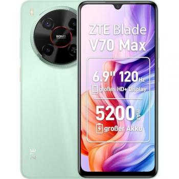 Smartphone ZTE Blade V70 Max 4G Dual SIM 4GB RAM 128GB Almacenamiento Lago Verde 6.9