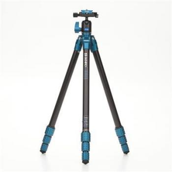 Trípode Benro Super Slim Aluminio TSSL08AN00P con Cabeza Esférica, 4 Secciones, Altura Ajustable de 18 a 156 cm, Capacidad de Carga de 4 kg