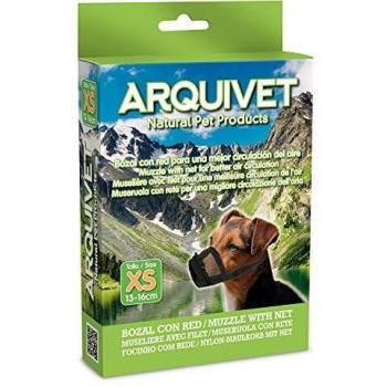 Arquivet Bozal para Perros de Nylon con Red - XS