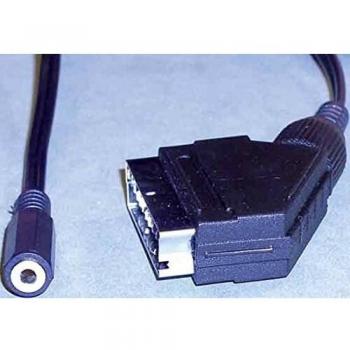 Cable de Audio y Video E+p VC 156, 0.1m, SCART (21 pines) a 3.5mm