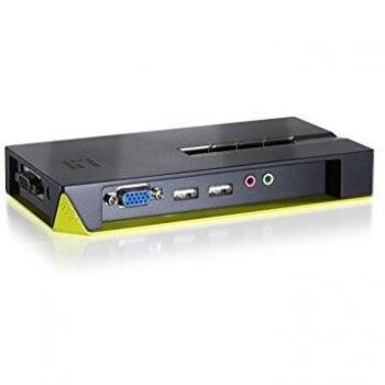 LevelOne Switch KVM de 4 Puertos USB con Audio - Periférico de Entrada