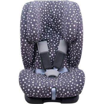 Funda de Algodón Elástico para Silla de Coche Foppapedretti Reklino - Transpirable y Hipoalergénica, compatible con Foppapedretti Re-Klino Jyoko Winter Sky