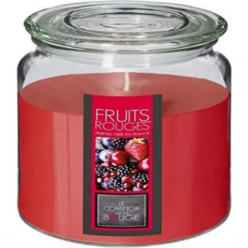 Vela perfumada de frutos rojos 510g D. 10 x H. 14,5 cm Comptoir