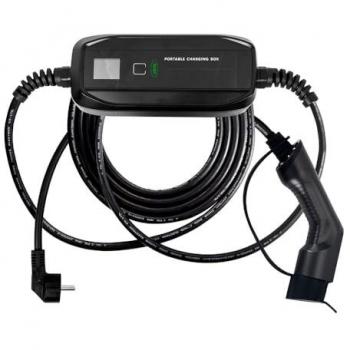 Estación de Carga Portátil JBM 54059, Monofásica, 16 A, con Cable de Carga Tipo 2