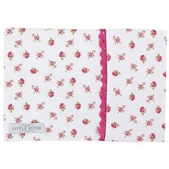 Little Dutch 4081 funda para Baby - Bolsa de agua caliente Color Blanco con pequeñas rosas