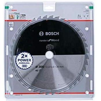 Disco de Sierra Circular Bosch Standard para Madera 305x2,2/1,6x30 T40