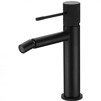 Grifo Monomando Bidé Negro Mate Line Imex BDD038-2NG - Agua Fría/Caliente