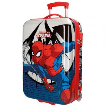 Spiderman Comic Equipaje Infantil, 55 cm, 34 Litros, Multicolor