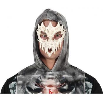 Máscara de Calavera Cornuda de PVC