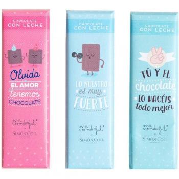 Mr Wonderful - Chocolatinas mr. wonderful pack de 3 amistad