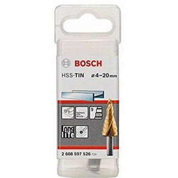 Bosch 2 608 597 526 - Brocas escalonadas HSS-TiN