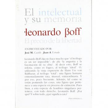 Leonardo Boff, el precio de la libertad