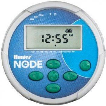 Hunter - Programador autónomo NODE-600 de 6 estaciones 9V sin solenoides