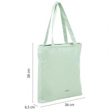 Bolso Shopper acolchado con cremallera verde colección 1918 MILAN