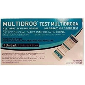 Test Drogas Multidrog 10 Parametros Orin