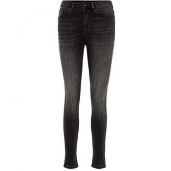Vero Moda Women's High Waist Skinny Jeans Sophia Dark Grey L/32
