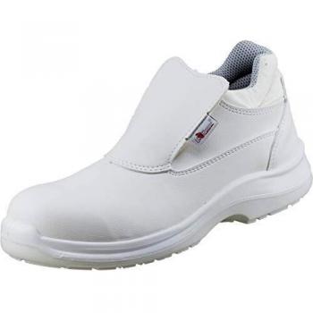 U-Power UW10012-35, UW10012-35-Calzado de Seguridad Gama WHITE68&Black Modelo Shine S2 SRC Talla Hombre, Negro, 35 EU