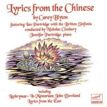 Carey Blyton: Lyrics From the Chinese