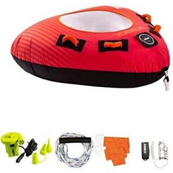 Flotador Remolcable Jobe Thunder Estrella Roja 1 Persona
